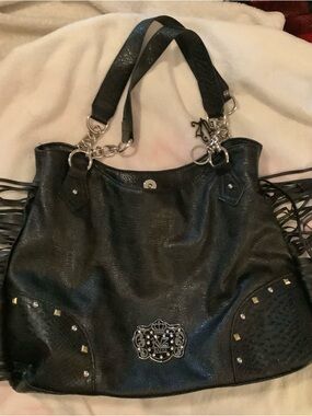KathyVanZeeland Satchel Handbag
EXC. Cond/See pics for size Orig $142 SELL:  $25